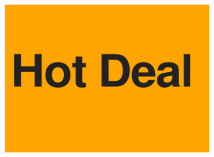 Hot Deal (on Orange)