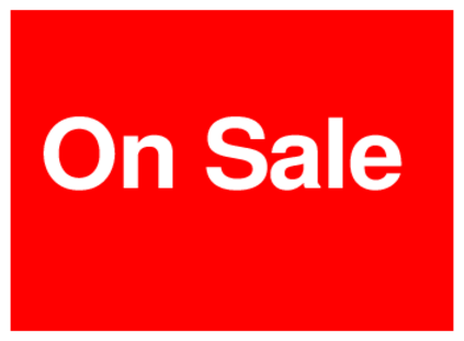 On Sale (on Red)