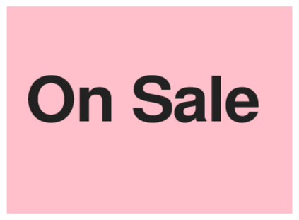 On Sale (on Pink)