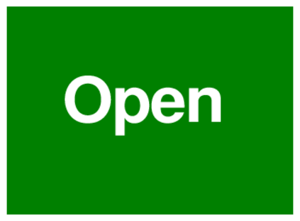 Open (on Green)