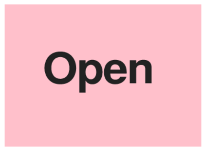 Open (on Pink)