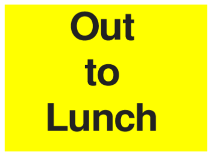 Out To Lunch (on Yellow)