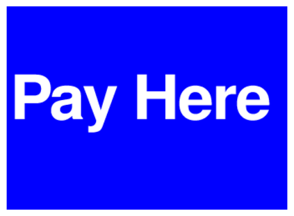 Pay Here (on Blue)