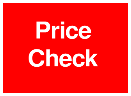 Price Check (on Red)