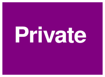 Private (on Purple)