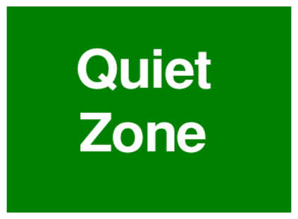 Quiet Zone (on Green)