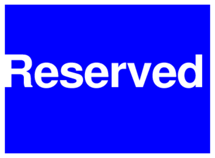 Reserved (on Blue)