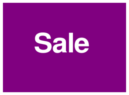 Sale (on Purple)