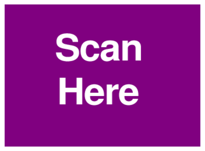 Scan Here (on Purple)