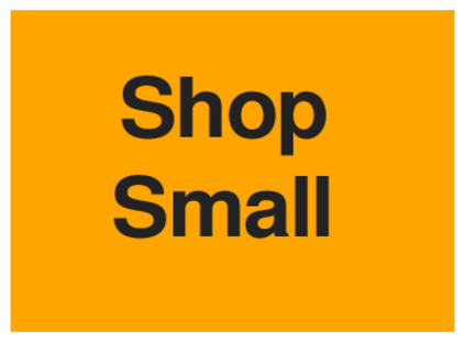 Shop Small (on Orange)