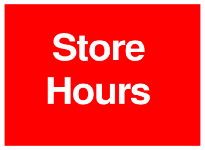 Store Hours (on Red)