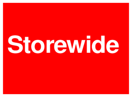 Storewide (on Red)