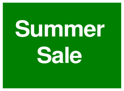 Summer Sale (on Green)