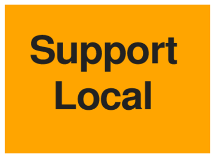 Support Local (on Orange)