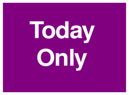 Today Only (on Purple)