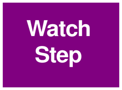 Watch Step (on Purple)