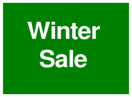 Winter Sale (on Green)